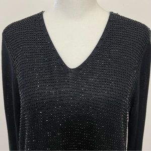 Vintage Belford for Saks Fifth Avenue Beaded Sweater Evening